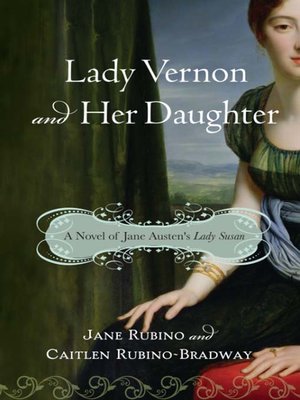 cover image of Lady Vernon and Her Daughter
